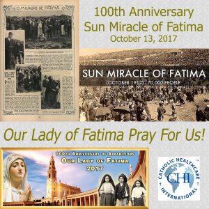 October 13, 2017 - Fatima Sun Miracle 100th Anniversary