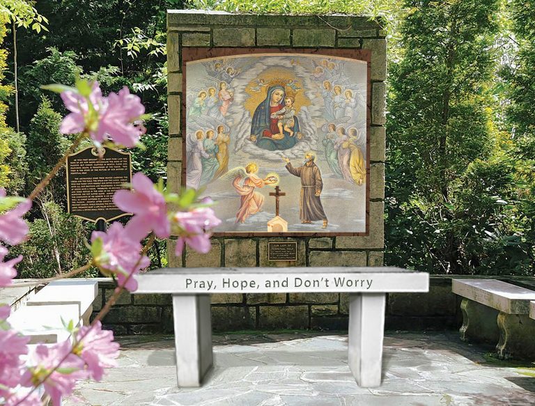 Padre Pio Grotto plan