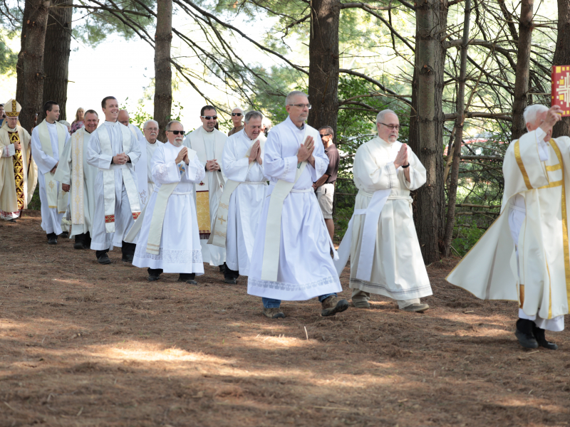 Casa USA Padre Pio Property Mass Procession