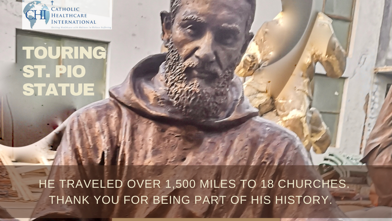 St Pio Statue 1500 miles 18 St Pio Statue 1500 miles 18